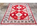 Hand-knotted Wool Carpet, 7'-3 1/2