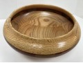 Exceptional Signed Mixed Wood Bowl New Mexico