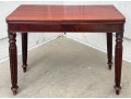 William IV Mahogany Games Table Ca. 1830-50 - For Repair