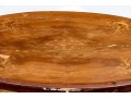 Antique English Inlaid Oval Table