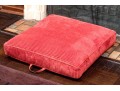 Quality Vintage Upholstered Floor Cushion