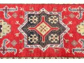 Hand-knotted Wool Kazak Carpet, 3'-9