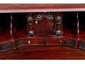 Classic Vintage Chippendale Style Slantfront Serpentine Front Cabinet