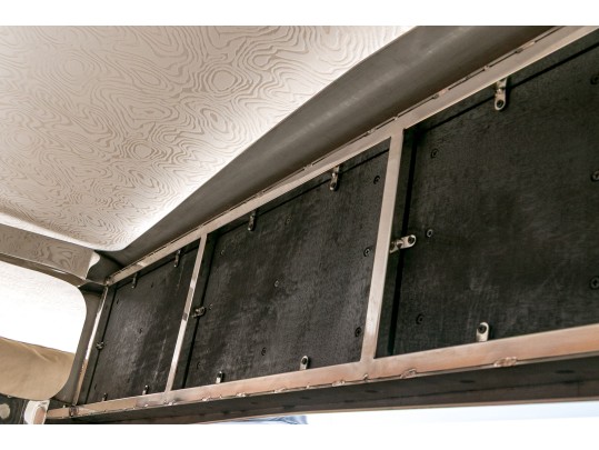 Sleek Marble And Chrome Console Table