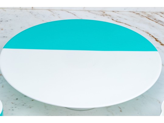 Three Piece Tiffany & Co. Fine Bone China Set