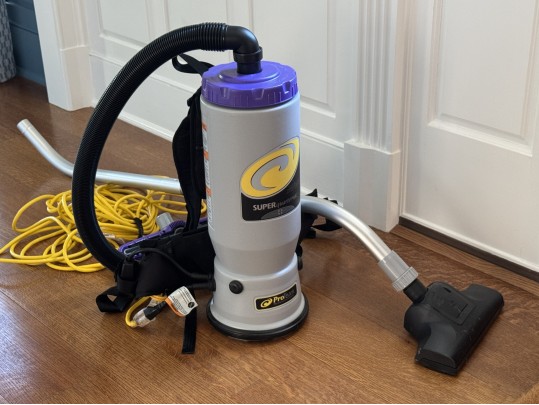 ProTeam Super QuarterVac Backpack Vacuum Cleaner