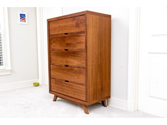 Buhler Mid-Century Modern Tallboy Dresser