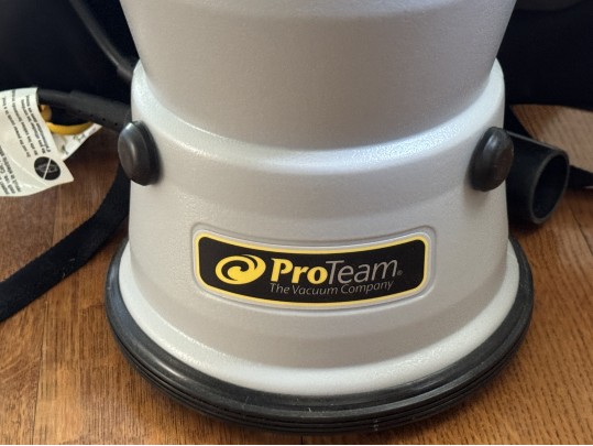 ProTeam Super QuarterVac Backpack Vacuum Cleaner
