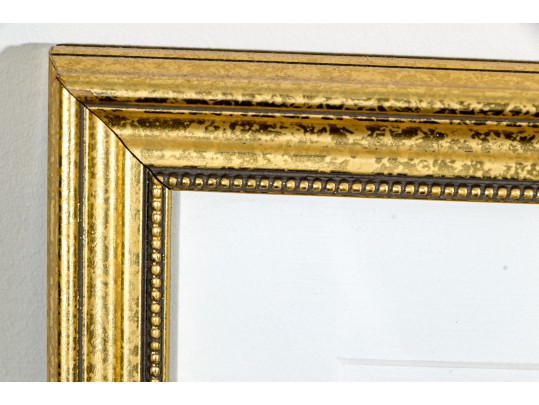 Signed Emil Reese Watercolor, River Landscape, 2001