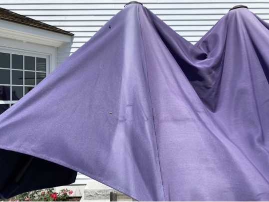 Barlow Tyrie Extension Teak Top Table, With Eight Armchairs And Umbrella