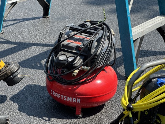 Collection Of Power Tools And A Ladder Incl. Black+Decker, Dewalt, Craftsman