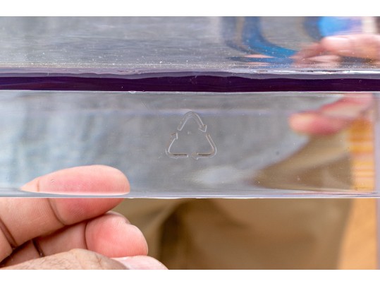 Translucent Acrylic Oval Back Side Chair