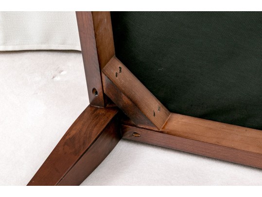 Custom Giraffe Pattern Upholstered Bed End Bench