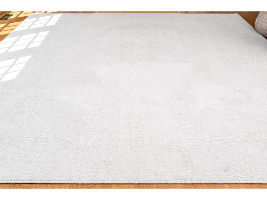 Custom Hand-Loomed Wool Carpet, 12'-5 1/2 X 12'-9 1/2