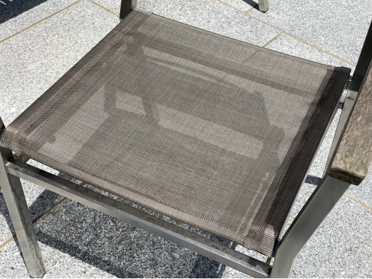 Barlow Tyrie Extension Teak Top Table, With Eight Armchairs And Umbrella