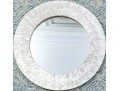 Decorative Capiz Framed Circular Mirror