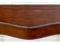 Mahogany Bowfront Console Table