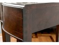 Mahogany Bowfront Console Table