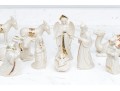 Twelve Piece Lenox China Jewels Nativity Set
