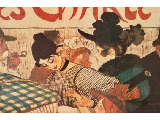 Affiches Charles Verneau Framed Vintage French Poster