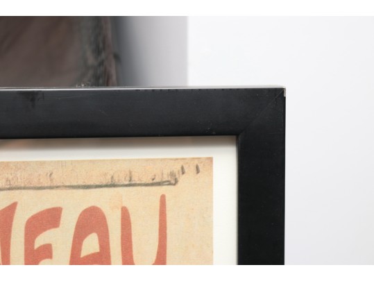 Affiches Charles Verneau Framed Vintage French Poster