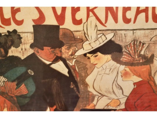 Affiches Charles Verneau Framed Vintage French Poster