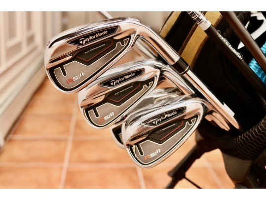 Complete Titleist Golf Set – Bag With Mixed Clubs From TaylorMade, Cobra, Nike, Mizuno & More