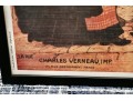 Affiches Charles Verneau Framed Vintage French Poster