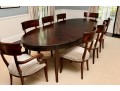 Stanley Furniture Hudson Street Riverside Oval Dining Table In Dark Espresso