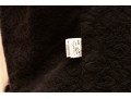 Giorgio Brato Black Fur Vest With Wool Jacquard Interior