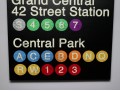 UPDATED: NYC Subway Canvas Print Sign By Erin Clark Mixed Media Wall Art