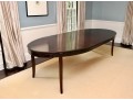 Stanley Furniture Hudson Street Riverside Oval Dining Table In Dark Espresso