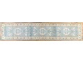 Hand Knotted Wool Indo-Oushak Runner, 12' X 2'-7