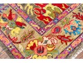 Plush Indian Oushak Hand Knotted Wool Carpet - 8' 1