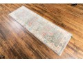 Hand Knotted Wool Oushak Runner, 7’-11