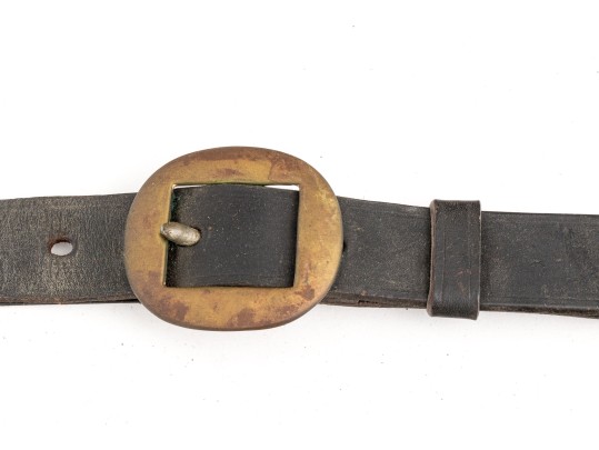 Vintage Horse Brasses On Leather Strap