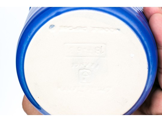 Collection Of Three Stoneware Pieces, Including And Egg Holder