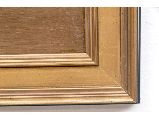 Oil On Board, Raiding The Fruit Basket