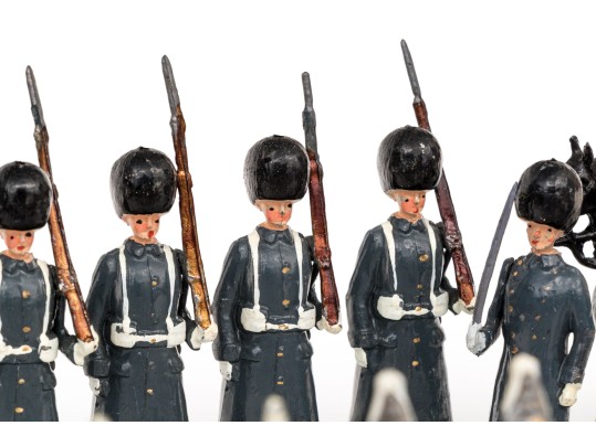 Two Sets Of Vintage Models Of Britain's Cavalry And Soldiers. Boxed