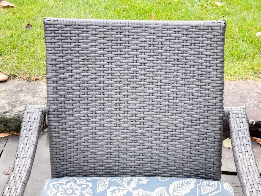 Metal & Resin Wicker 5 Piece Outdoor Dining Set