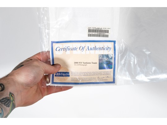 Steiner Sports Autographed 2000 Yankees World Series Champions Photographic Print 