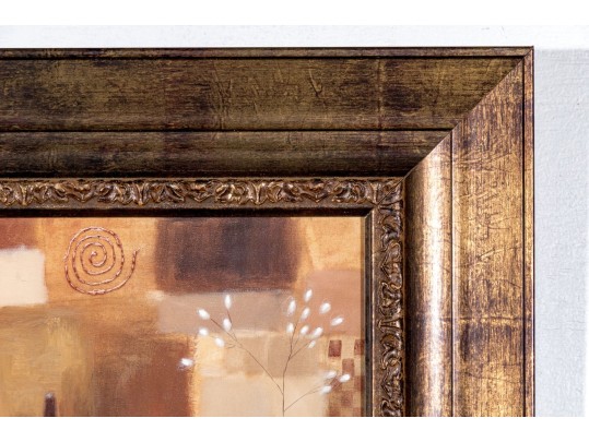 P. Curtis Print On Paper, Oriental Still Life