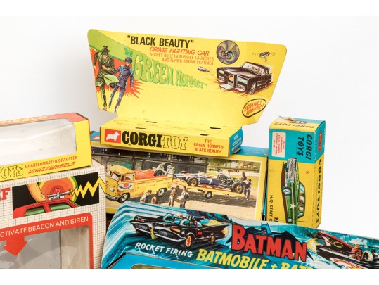 A Collection Of 50 Vintage Corgi Boxes