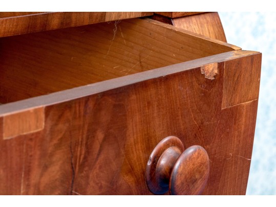 Late Empire Mahogany Chest Ca. 1850-70