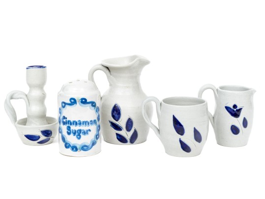 Assembled Collection Of Ceramics Including Williamsburg Pottery