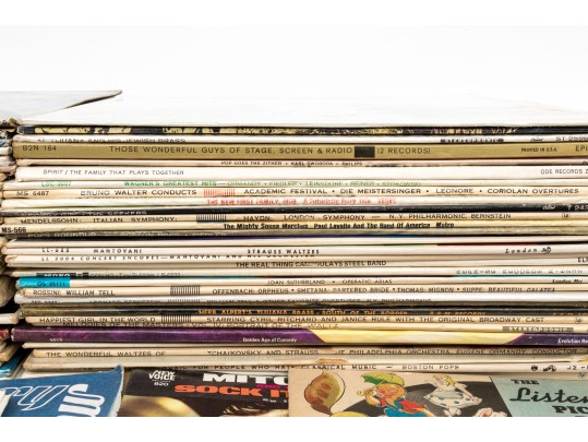 Three Boxes Of 210 Estate Records, 33's, 45's And 78's!