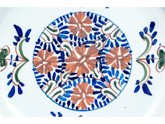 18th/19th Century Dutch Delft Hand-Painted Plate