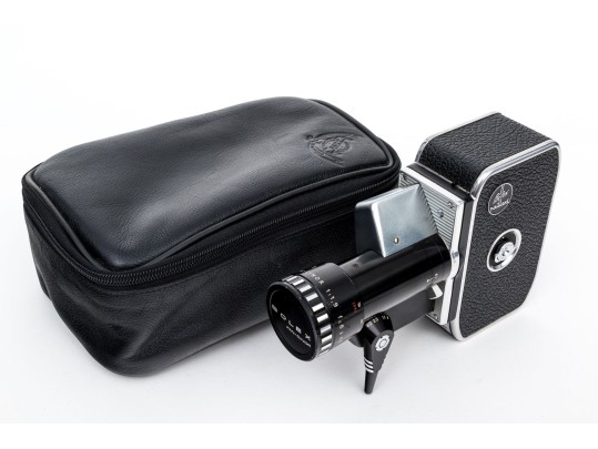 Swiss Bolex Paillard Movie Camera In Case