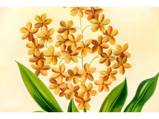 Miechell Signed, Oil On Canvas, Still Life With Three Vases