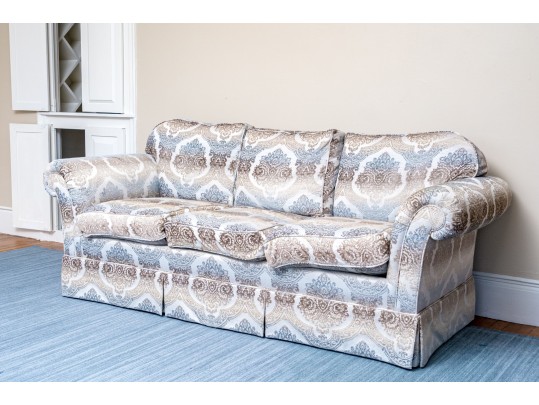 Upholstered Three Seat Sofa